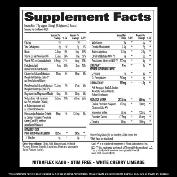 NITRAFLEX KAOS Stim Free — изображение 11