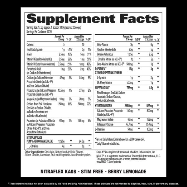 NITRAFLEX KAOS Stim Free — изображение 9