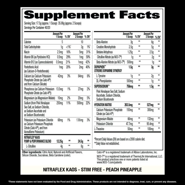 NITRAFLEX KAOS Stim Free — изображение 6