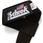 1000BLS Schiek Basic Lifting Straps Logo Close Up 1000BLS Schiek Basic Lifting Straps Logo Close Up