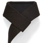 1000BPS Schiek Basic Padded Lifting Straps Back Close Up 1000BPS Schiek Basic Padded Lifting Straps Back Close Up