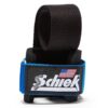 1000PLS Schiek Power Lifting Straps Blue Front