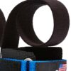 1000PLS Schiek Power Lifting Straps Blue Strap Close Up