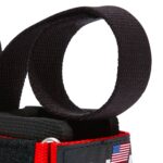 1000PLS Schiek Power Lifting Straps Red Strap Close Up 1000PLS Schiek Power Lifting Straps Red Strap Close Up