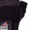 520 Schiek Womens Platinum Series Lifting Gym Gloves with Fins Top Close Up