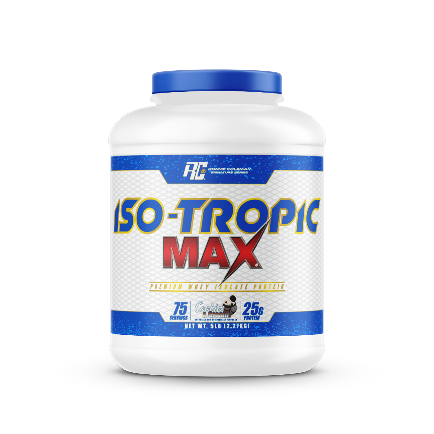 IsoTropicMax 5LB CookiesCream FRONT