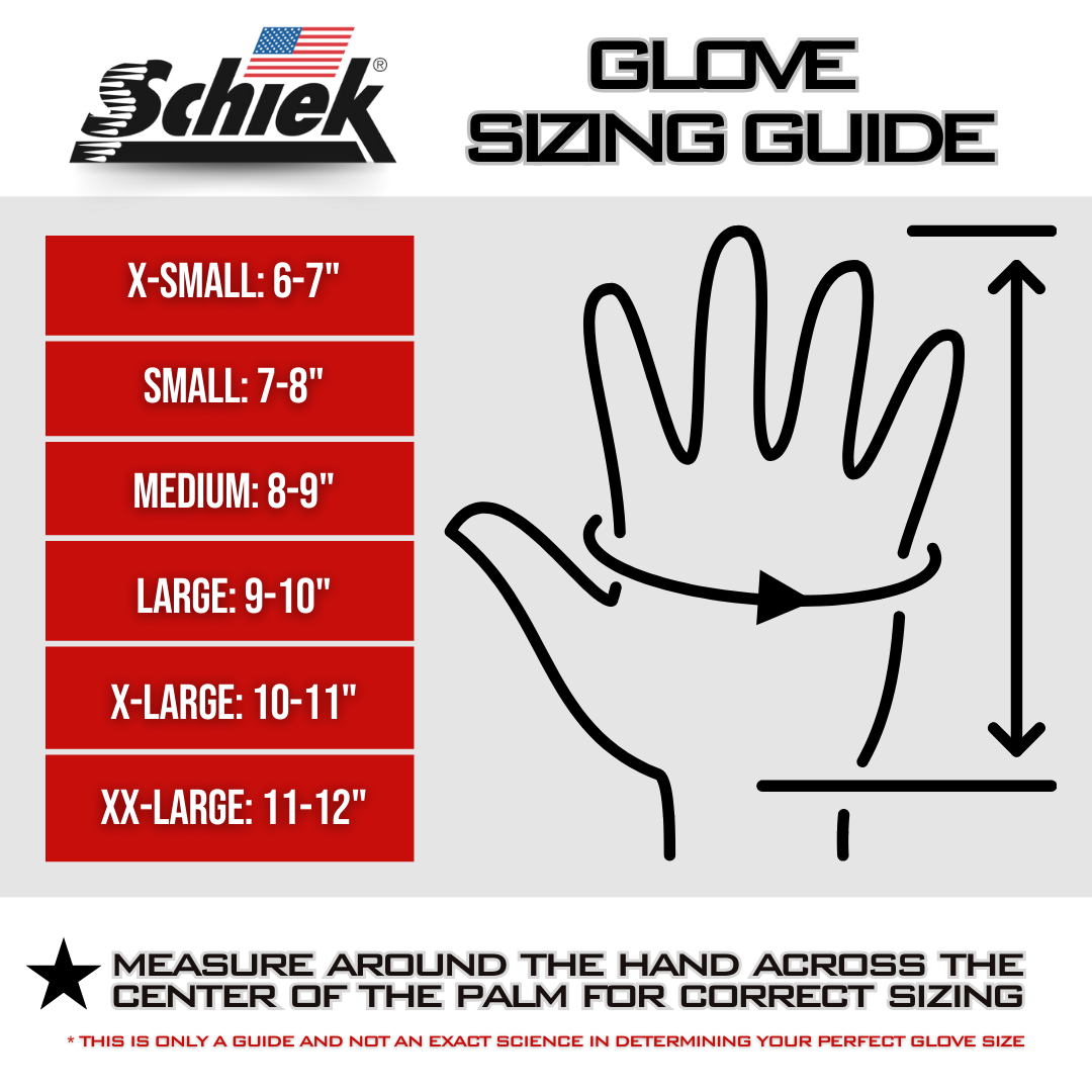 SCHIEK GLOVE SIZING GUIDE